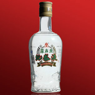 蒙古王350ml简装纯粮液酒