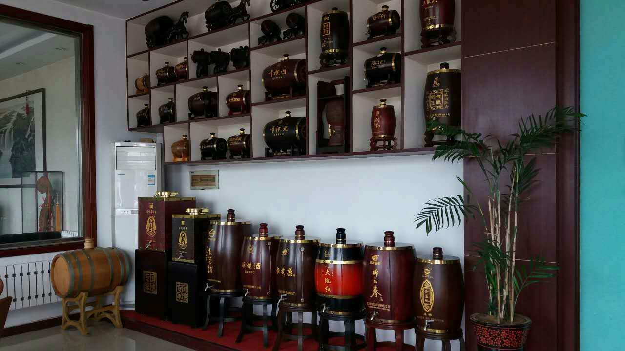 高端酒容器不锈钢内胆实木酒桶