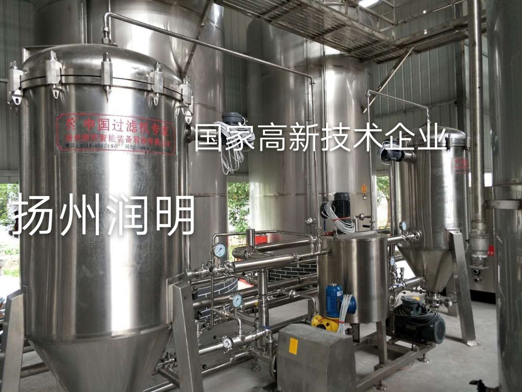 扬州润明的直冷式白酒冷冻过滤机RMBG系列